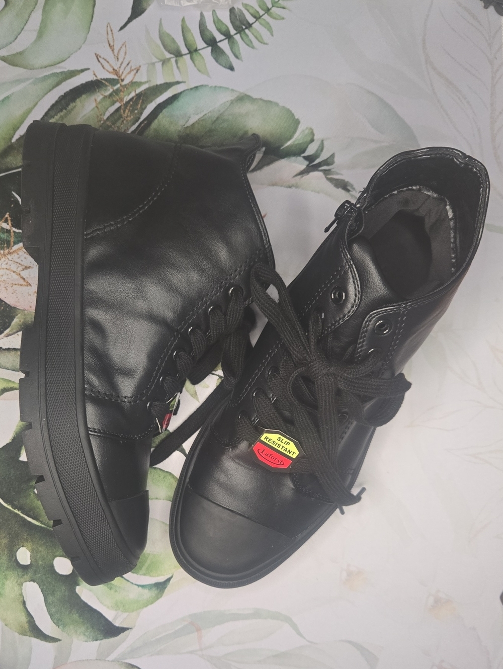 Laforst Slip Resistant Waterproof Side Zip Ankle Boot Sz 10